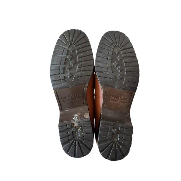 Vintage Cole-Haan‎ Bennett Loafers Men's Size 9.5 B Luggage Brown Classic Trad - Picture 5 of 9